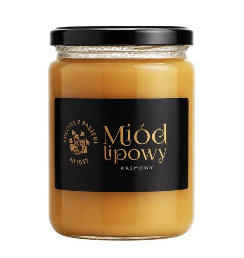 Miód kremowy lipowy 650g SPECJAŁ Z PASIEKI