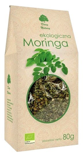 Moringa liść BIO 80g DARY NATURY