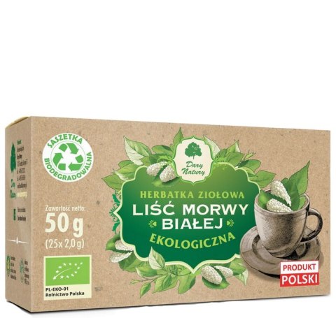 Morwa biała liść fix BIO 25*2g DARY NATURY