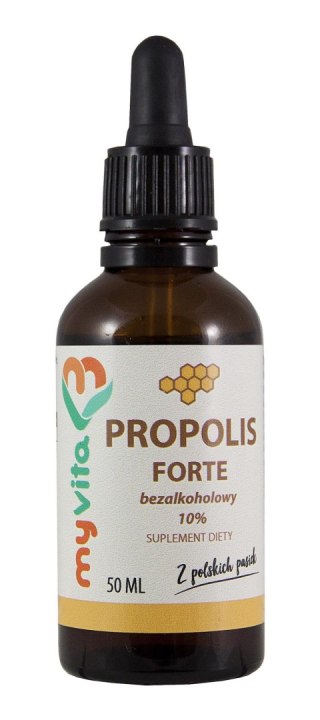MyVita Propolis Forte bezalkoholowy 10% krople 50ml