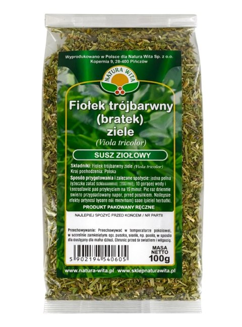 NATURA-WITA Fiołek trójbarwny ziele 100g