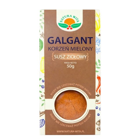 NATURA-WITA Galgant korzeń mielony 50g