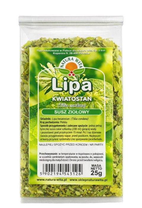 NATURA-WITA Lipa kwiat 25g