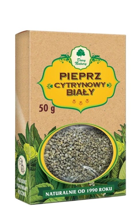 Pieprz cytrynowy biały 50g DARY NATURY
