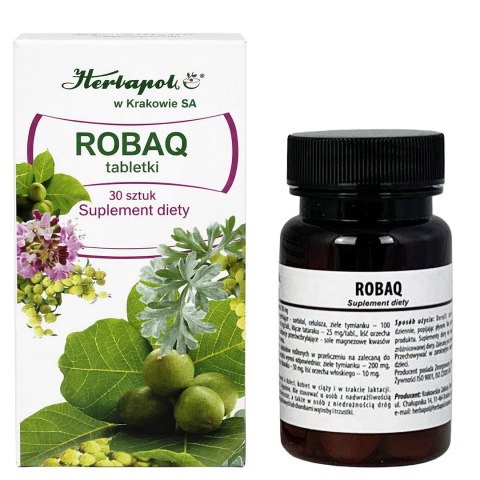 ROBAQ 30tabl. HERBAPOL KRAKÓW