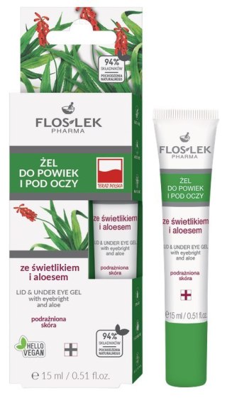 Świetlik z aloesem żel tuba 15ml FLOSLEK