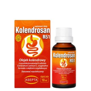 ASEPTA Kolendrosan R51 10ml - olejek kolendrowy i migdałowy