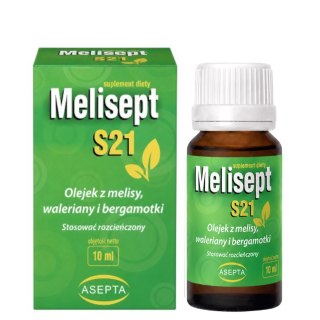 ASEPTA Melisept S21 10ml - Olejek z melisy, waleriany i bergamotki