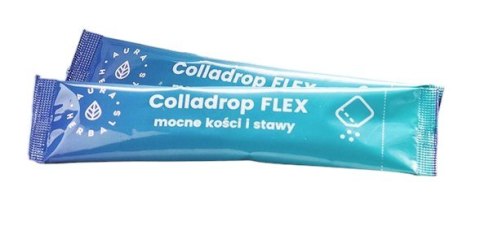 AURA HERBALS Colladrop FLEX saszetki - kolagen morski 5000 mg, 30 sasz.