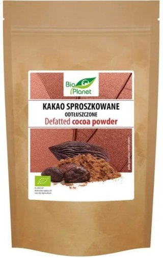BIO PLANET Kakao sproszkowane o obniżonej zawartości tłuszczu BIO 200g