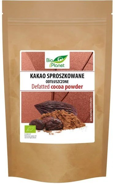 BIO PLANET Kakao sproszkowane o obniżonej zawartości tłuszczu BIO 200g