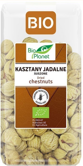 BIO PLANET Kasztany jadalne suszone obrane BIO 400g