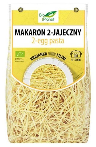 BIO PLANET Makaron 2-jajeczny krajanka BIO 250g