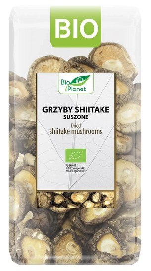 BIO PLANET Shiitake (grzyby suszone) BIO 50g