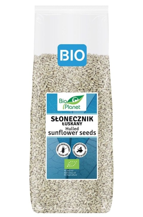 BIO PLANET Słonecznik łuskany bezglutenowy BIO 350g