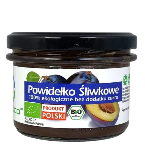 BIOFOOD Powidełko śliwkowe bez dodatku cukru BIO 180g