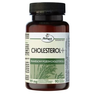 Cholesterol+ 90kaps. HERBAPOL KRAKÓW
