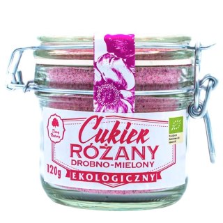 Cukier różany drobno-mielony BIO 120g DARY NATURY