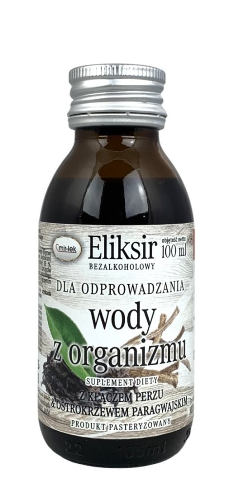 Eliksir dla odprowadzania wody z organizmu bezalkoholowy 100ml MIR-LEK