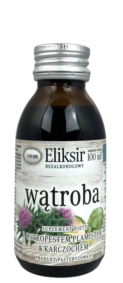 Eliksir wsparcie wątroby bezalkoholowy 100ml MIR-LEK