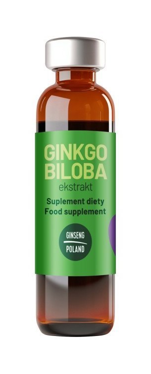 Ginkgo Biloba ekstrakt 10x10ml (fiolki) GINSENG POLAND
