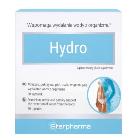Hydro - wydalanie wody z organizmu 30kaps. STARPHARMA