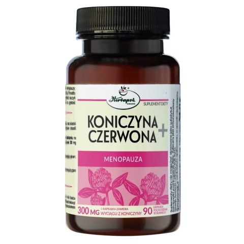 Koniczyna Czerwona+ menopauza 90kaps. HERBAPOL KRAKÓW
