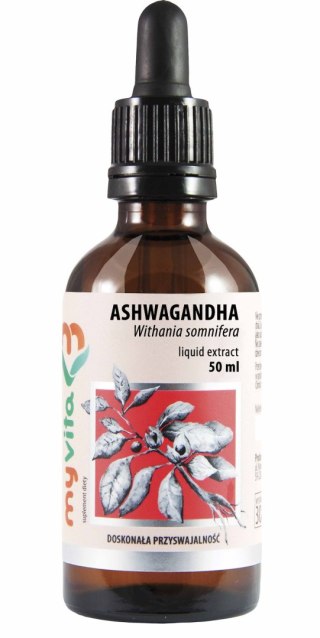 MyVita Ashwagandha - ekstrakt w kroplach 50ml