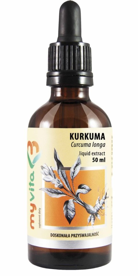 MyVita Kurkuma - ekstrakt w kroplach 50ml