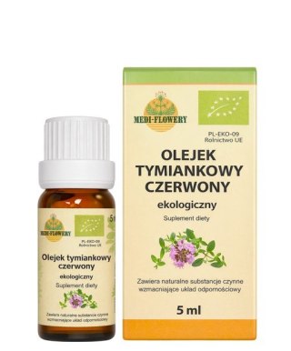 Olejek tymiankowy czerwony 100% BIO 5ml MEDI-FLOWERY