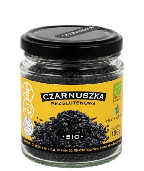 PIĘĆ PRZEMIAN Czarnuszka bezglutenowa BIO 100g