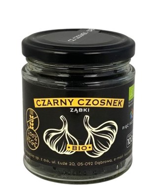 PIĘĆ PRZEMIAN Czarny czosnek - ząbki bez łupiny BIO 100g