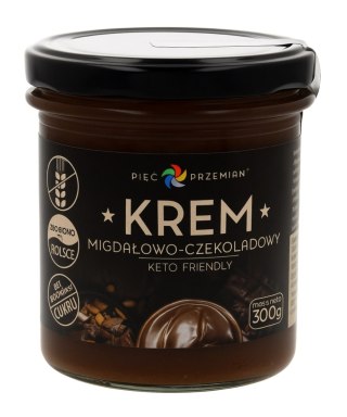 PIĘĆ PRZEMIAN Krem migdałowo-czekoladowy KETO 300g