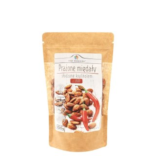PIĘĆ PRZEMIAN Migdały prażone z ksylitolem i chili 100g