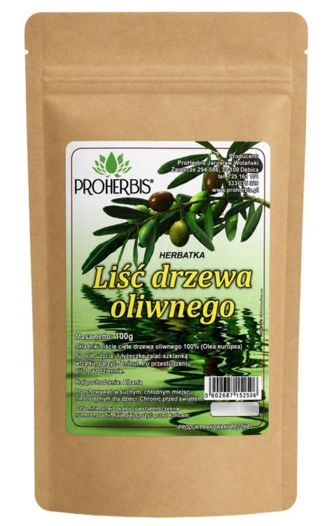 PROHERBIS Liść drzewa oliwnego 100g