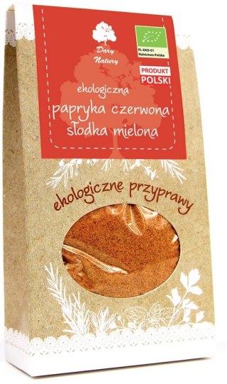 Papryka czerwona słodka mielona BIO 50g DARY NATURY