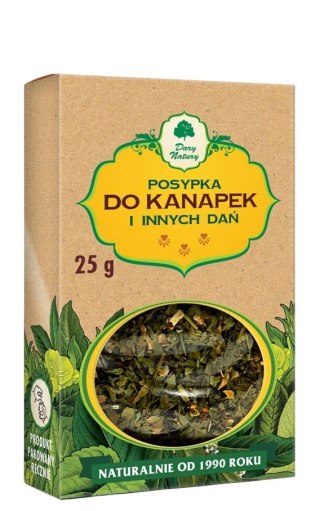 Posypka do kanapek i innych dań 25g DARY NATURY