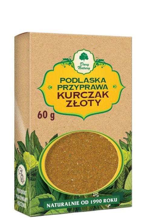 Przyprawa kurczak złoty 60g DARY NATURY
