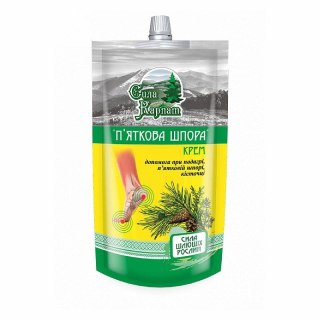 SIŁA KARPAT Krem do stóp przeciw ostrogom i haluksom 100ml