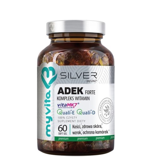SILVER ADEK Forte kompleks witamin, 60kaps. MyVita