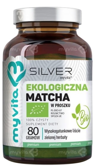 SILVER Matcha w proszku BIO 80g MyVita