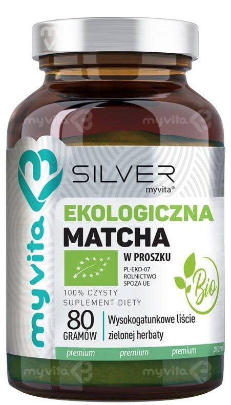 SILVER Matcha w proszku BIO 80g MyVita