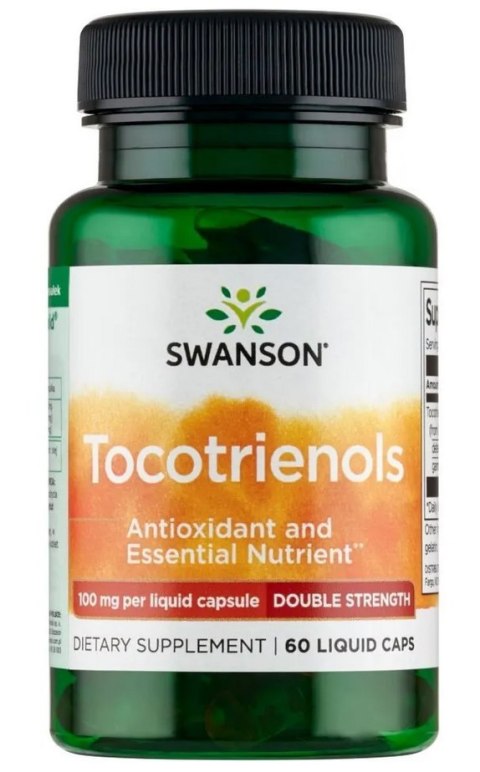 SWANSON Tocotrienols 100mg, 60sgels. - Tokotrienole