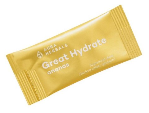 AURA HERBALS Elektrolity Great Hydrate ananas 10 saszetek