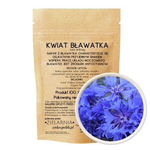 Bławatek kwiat 50g ZIELARZPOLSKI.PL