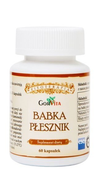 GORVITA Babka płesznik 60 kaps.