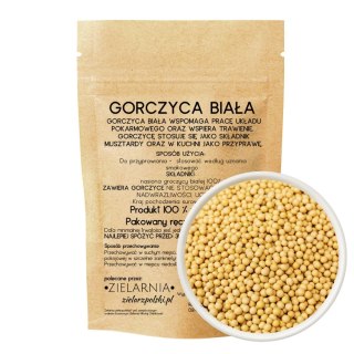 Gorczyca biała nasiona 50g ZIELARZPOLSKI.PL