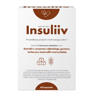 INSULIIV - prawidłowy poziom i równowaga cukru 60 kaps.