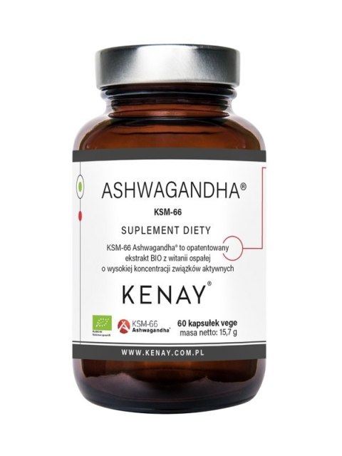 KENAY Ashwagandha KSM-66 BIO 200mg, 60kaps.