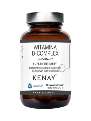 KENAY Witamina B-Complex LipoCellTech 60kaps.